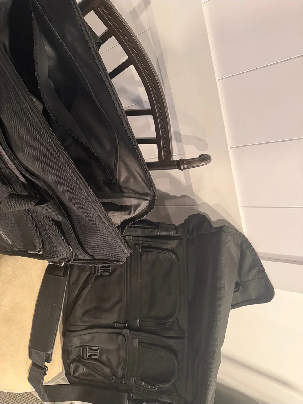 Tumi Alpha doctor style messenger bad and briefcase